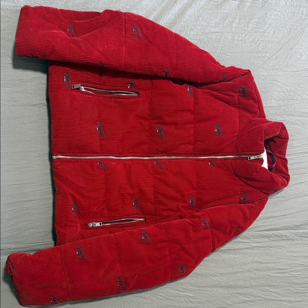 Tommy Hilfiger Red Puffer Jacket